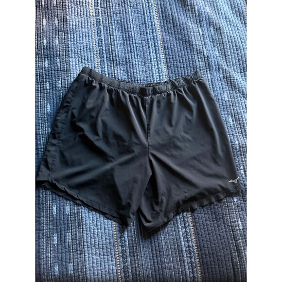 Mizuno Performance Running Shorts Men’s XL Black - Picture 2 of 3
